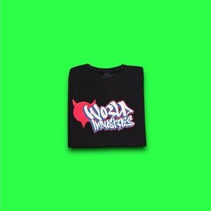 Vintage World Industries Skateboards T-shirt men’s Medium Y2K skater Black